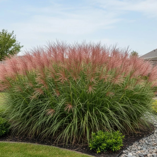 Miscanthus Red Zenith de vanzare la ghiveci, pret bun ❤️ FloraPris