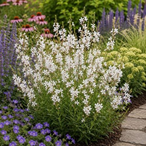 Gaura Gaudi Compact White la ghiveci, preț bun ❤️ FloraPris